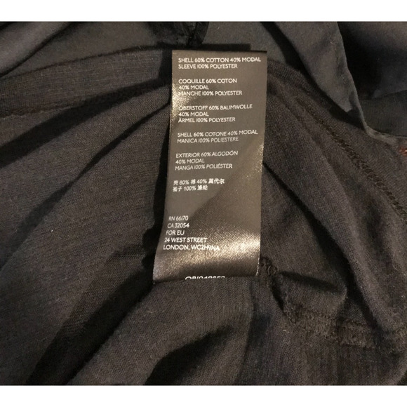 Anthropologie Gloria Off-The-Shoulder Black Top - Size Small - Picture 11 of 14